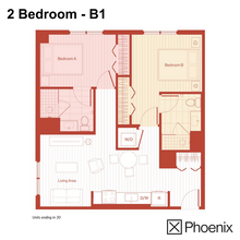 2 Bedroom - B1 X Phoenix-1530 floor plan